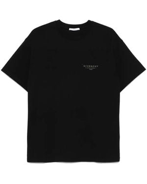 Givenchy Logo-Print T-Shirt - Black
