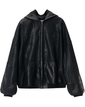 Alexander Wang Mini Skirt With Knit Logo Patch - Black