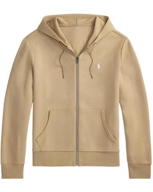 Polo Ralph Lauren Zip-Up Hoodie - Natural