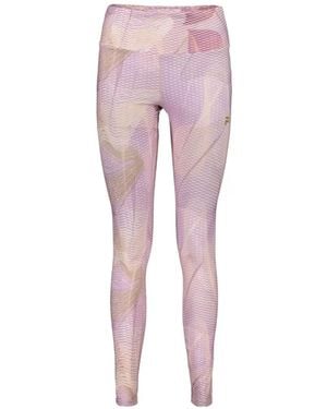 Fila Abstract-Print Leggings - Pink