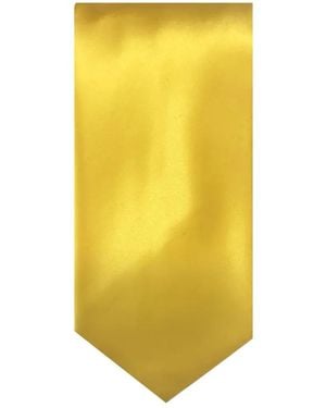 Brioni Silk Tie - Yellow
