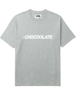 Chocoolate ロゴ Tスカート - グレー