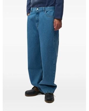 Arte' Stencil Jeans - Blue