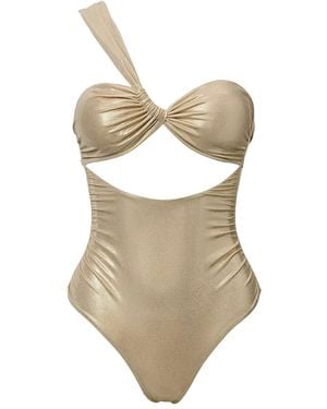 SOFIA ERHAN Aura Badeanzug Mit Cut-Out - Natur