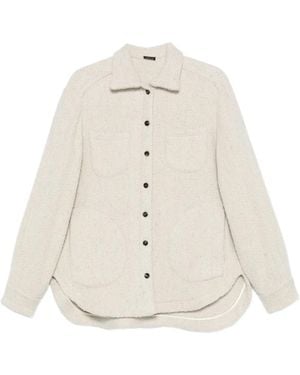 Kiton Buttoned Pocket Shirt - White