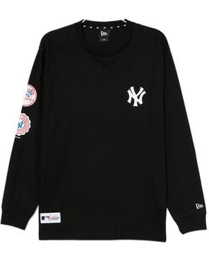 KTZ X Mlb T-Shirt Met Logo - Zwart