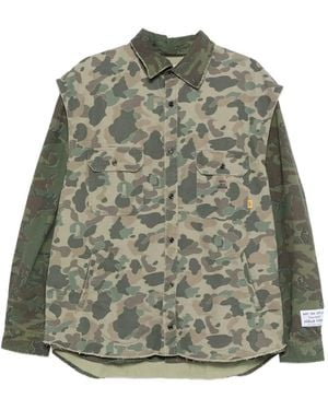 GALLERY DEPT. Camisa con bolsillo militar - Verde