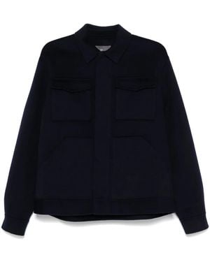 Eric Bompard Doppelseitige Jacke - Blau