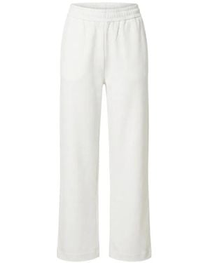 Moncler Logo-Patch Track Pants - White