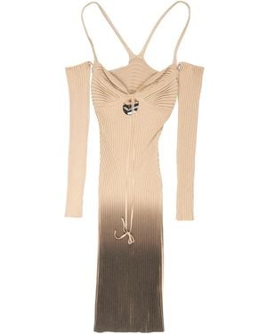 ANDREADAMO Vulcano Midi Dress - White