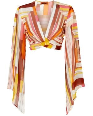 Missoni Printed Top - Orange