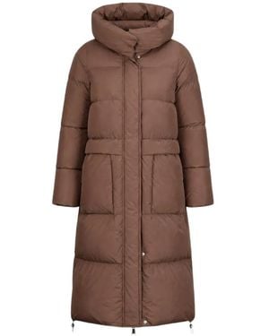 DUNO Hooded Padded Coat - Brown