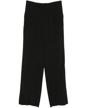 Saint Laurent Belt-Loops Trousers - Black