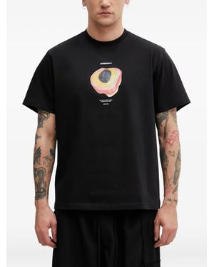 Adererror Dimension Ball Graphic-Print T-Shirt - Black