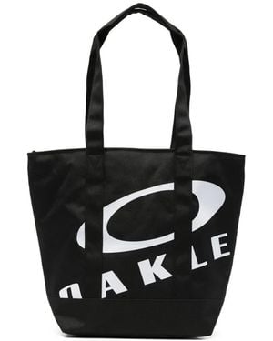 Oakley Logo-Print Tote Bag - Black