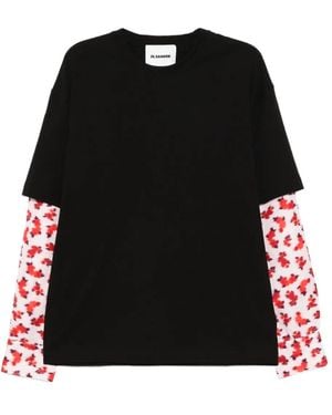 Jil Sander Crew-Neck T-Shirt - Black
