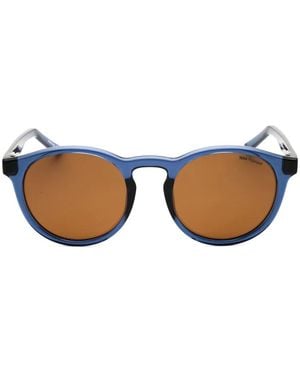 Nike Round-Frame Sunglasses - Blue