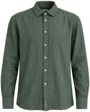 B.D. Baggies Button-Down Long-Sleeve Shirt - Green