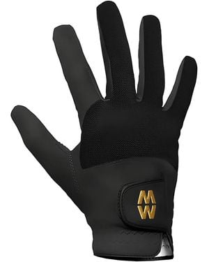 LORENZETTI Logo-Print Gloves - Black