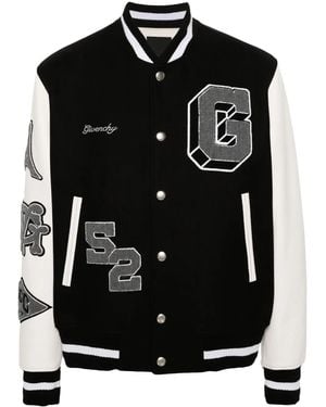 Givenchy Colour-Block Bomber Jacket - Black