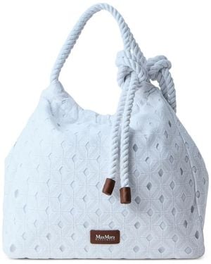 Max Mara Arte Tote Bag - Blue