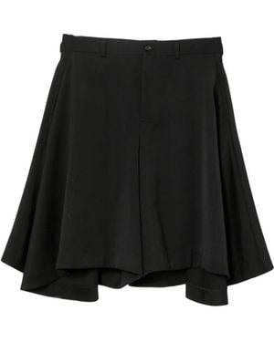 Comme des Garçons Double-Layer Shorts - Black