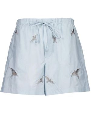 BAZISZT Columbus Shorts - Blue