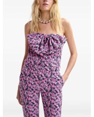 Essentiel Antwerp Bow-Motif Top - Purple