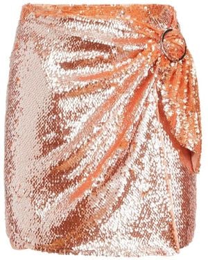 Toccin Dawson Sequin Ring Mini Skirt - Pink