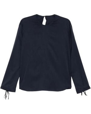 JNBY Tie-Cuffs Blouse - Blue