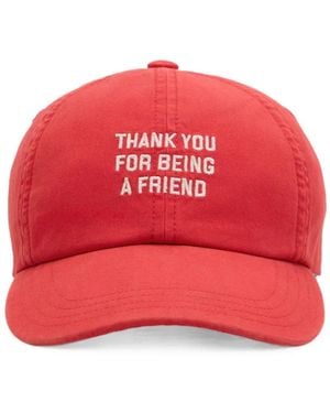 Ami Paris Katoenen 'Thank You For Being A Friend' Pet - Rood