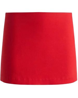 Alice + Olivia Mini-Rok Met A-Lijn - Rood