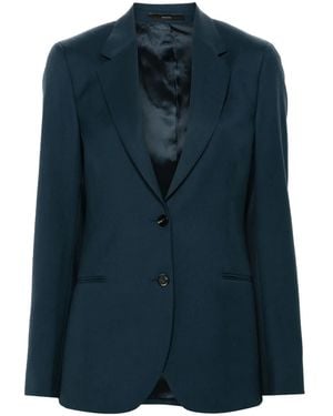 Paul Smith Blazer A Suit To Travel - Blu