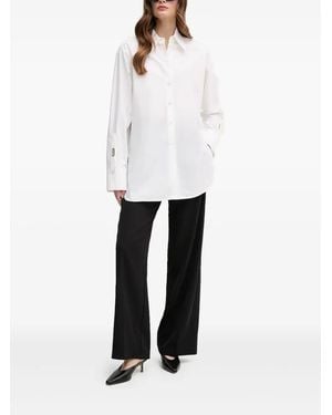 Emporio Armani Button-Cuff Shirt - White