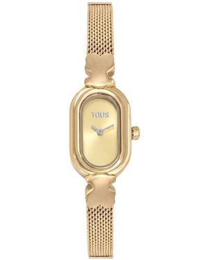 Tous Oval Icon 28Mm Watch - Metallic