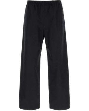 Gucci Gg Cotton Trousers - Black