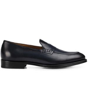 Doucal's Mocasines Penny Con Puntera De Almendra - Azul