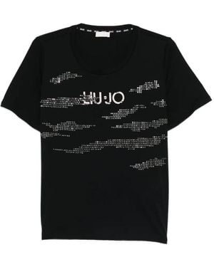 Liu Jo Logo T-Shirt - Black