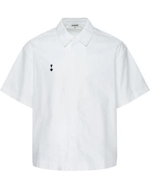 Black Jack Jewelry Logo-Print Short-Sleeve Shirt - White