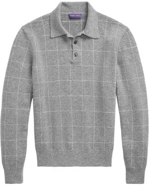 Ralph Lauren Polo-Neck Sweater - Gray