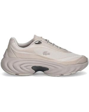 Lacoste Mesh-Panel Chunky Trainers - White