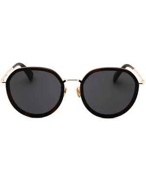 Max Mara Eyewear Round-Frame Sunglasses - Black