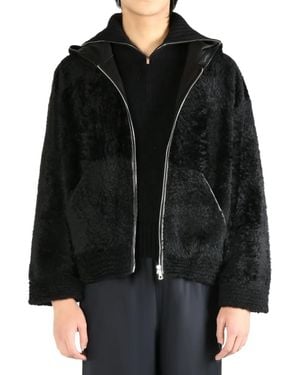 Atelier- New York Shearling Jacket - Black