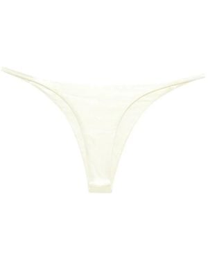 Isa Boulder Bragas De Bikini Lisas - Blanco