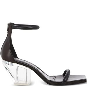 Rick Owens アンクルストラップ サンダル - ブラック