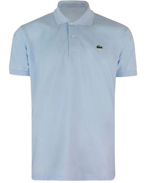 Lacoste Logo-Patch Polo Shirt - Blue