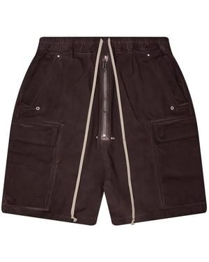Rick Owens Cargobela Shorts - Purple