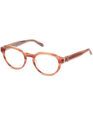GUESS EYEWEAR Bril Met Rond Montuur - Roze