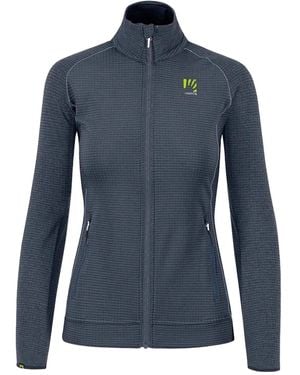 Karpos Zip-Up Performance Jacket - Blue