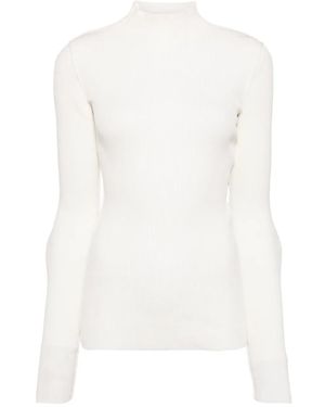 MM6 by Maison Margiela High-Neck Top - White